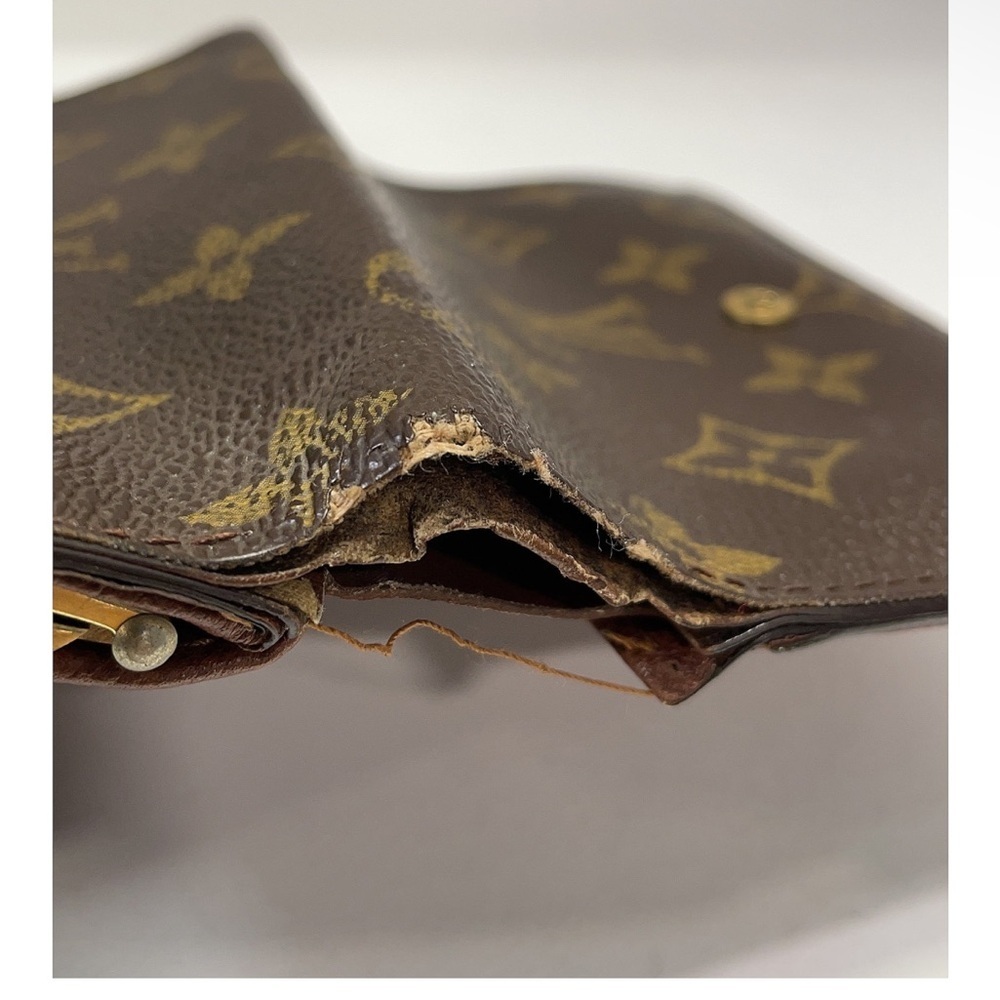 Louis Vuitton Brown Logo Monogram Wallet - Picture 5 of 10